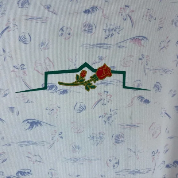 Straight Down Shirt Men’s Medium Short Sleeve Golf Polo‎ Floral AOP Hawaiian - Picture 4 of 10